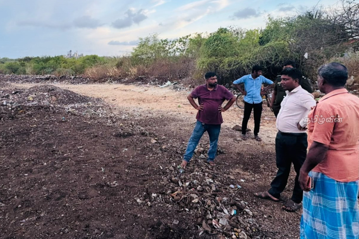கீரிமலையில் அனுமதியின்றி கொட்டப்பட்ட மருத்துவ கழிவுகள் - உடனடியாக அகற்றுமாறு உள்ளூராட்சி ஆணையாளர் உத்தரவு | Medical Waste Dumped In Keerimalai