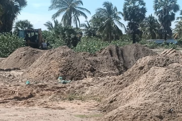 முல்லைத்தீவில் விடுதலைப்புலிகளின் ஆயுதங்களைத் தேடும் அகழ்வு நடவடிக்கை