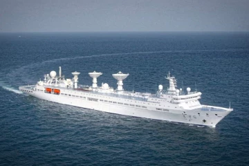 இலங்கையின் ஹம்பந்தோட்டா துறைமுகத்திற்கு  வந்தது சீனாவின் உளவுக்கப்பல்