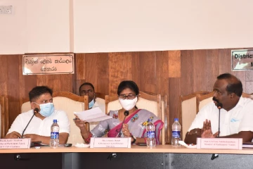 மன்னார் மாவட்ட ஒருங்கிணைப்புக்குழு கூட்டத்தில் பல்வேறு விடயங்கள் குறித்து ஆராய்வு (Photos)