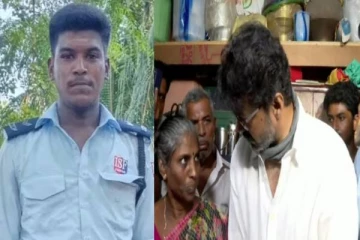 அஜித்குமார் குடும்பத்திற்கு நேரில் சென்று ஆறுதல் தெரிவித்த விஜய்