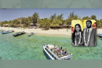 ஹனிமூனுக்கு இந்தோனேஷியா சென்ற தமிழ் புதுமண தம்பதி: திருமணம் முடிந்த ஒரே வாரத்தில் சோகம்