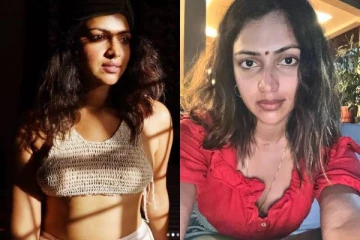 கிளாமரில் எல்லைமீறிய படி குதித்த அமலா பால்!! வாய்ப்பிளக்கும் ரசிகர்கள்..