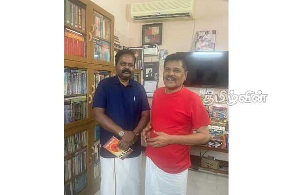 ஈழத் தமிழர்களுக்காகக் குரல் கொடுக்கும் இராதாகிருஷ்ணனை நேரில் சந்தித்த சிறீதரன்! | Sridharan Met Radhakrishnan In Person ஈழத் தமிழர்களுக்காகக் குரல் கொடுக்கும் இராதாகிருஷ்ணனை நேரில் சந்தித்த சிறீதரன்! | Sridharan Met Radhakrishnan In Person