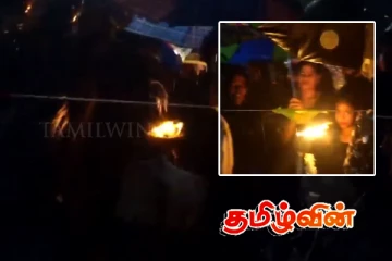 கண்ணீர் மழையோடு தேராவில் துயிலும் இல்லத்தில் ஏற்றப்பட்ட தீபங்கள்!
