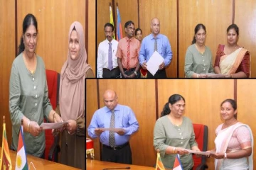 வடக்கு மாகாணத்திலுள்ள கல்விமாணிப் பட்டதாரிகளுக்கு ஆசிரியர் நியமனம்