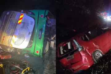 கோர விபத்தில் சிக்கிய பேருந்து ; 15 மாணவர்கள் பலி