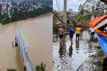 வியட்நாமிலில் வெள்ளத்தில் அடித்துச் செல்லப்பட்ட பேருந்து ; தேடும் பணி தீவிரம்