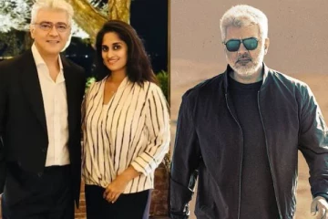 தயாரிப்பாளர் மனைவியின் மரணம்!! மனைவி ஷாலினியுடன் நடுரோட்டில் நின்ற அஜித்..