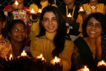 சமந்தா தீபாவளியை எப்படி கொண்டாடி இருக்கிறார் பாருங்க! வைரலாகும் புகைப்படங்கள்