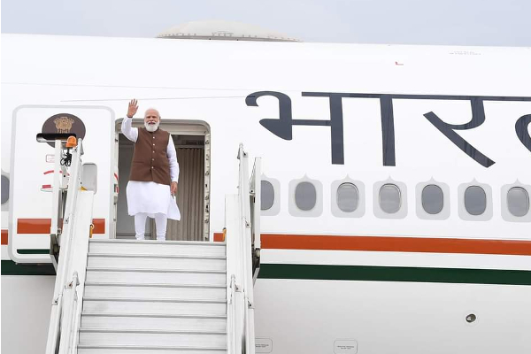 அமெரிக்கா புறப்பட்டு சென்றார் பிரதமர் நரேந்திர மோடி - ஏர் இந்தியா ஒன் விமானத்தில் இரண்டாவது முறை பயணம் | Prime Minister Narendra Modi America Travel