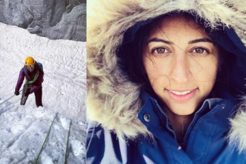 தனி ஒரு நபராக சென்று சாதனை படைத்த பெண் (Photo)