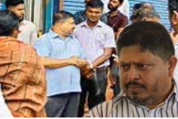 ஊடகவியலாளர்களை கண்டதும் பின் கதவால் வெளியேறிய இராஜாங்க அமைச்சர்