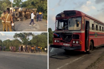 ஏ9 வீதியில் நடந்த பாரிய விபத்து! நேருக்கு நேர் மோதிய அரச பேருந்து