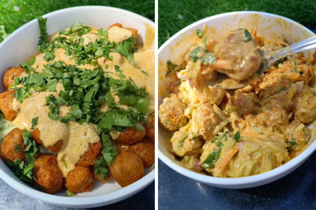 Best diet recipe: குண்டாக இருக்கவங்க ஒல்லியாக மாறணுமா? காலையில் இத கட்டாயம் சாப்பிடுங்க! | Soya Chunks Salad Best Diet Recipes