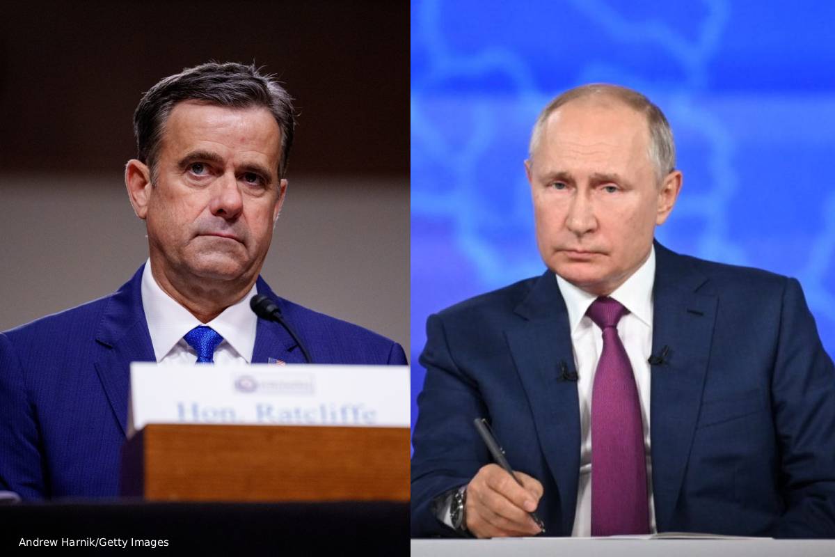John Ratcliffe/Vladimir Putin