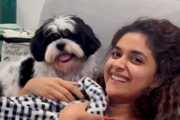 அப்படி நினைச்சிடுச்சோ.. கீர்த்தி சுரேஷின் நாய் செய்த காரியம்! வீடியோவை பாருங்க