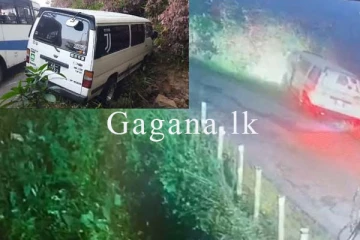 කොටියා බේර ගැනීමට ගිය වෑන් රථයට සිදු වූ දේ. - (PHOTOS)