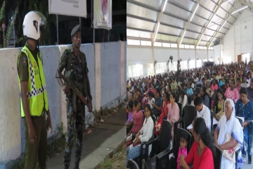 பலத்த பாதுகாப்புக்கு மத்தியில் சீயோன் தேவாலயத்தில் உயிர்த்த ஞாயிறு விசேட ஆராதனை