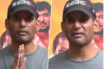 கைநடுக்கத்துடன் வந்த விவகாரம்!! எல்லாத்துக்கும் டாட் வைத்த நடிகர் விஷால்..