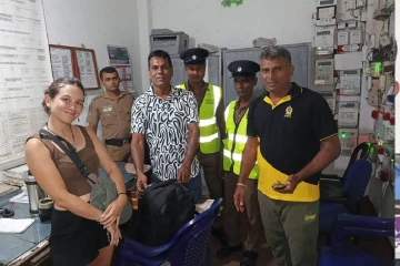 ආර්ජන්ටිනා තරුණියගේ අස්ථානගත වූ ගමන් බෑගය සොයා දුන් මානුෂීය මෙහෙයුම