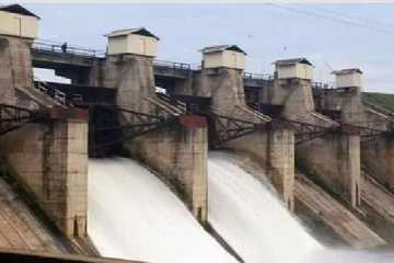 லுனுகம்வெஹர நீர்த்தேக்கத்தின் அனைத்து வான் கதவுகளும் திறப்பு