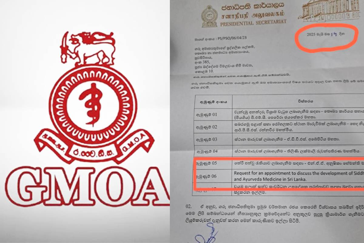 சித்த வைத்தியர்கள் சுகாதார அமைச்சரிடம் பகிரங்க கோரிக்கை | Gmoa Medical Are Not Available Use Siddha Medies சித்த வைத்தியர்கள் சுகாதார அமைச்சரிடம் பகிரங்க கோரிக்கை | Gmoa Medical Are Not Available Use Siddha Medies