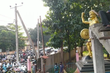 பொத்துவில் - பொலிகண்டி வரை போராட்டம்! பண்டாரவன்னியன் நினைவிடத்திலிருந்து பேரெழுச்சியுடன் நெளுக்குளம் மன்னார் நோக்கி