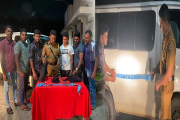 யாழில் இடம்பெற்ற வாள்வெட்டு சம்பவத்துடன் தொடர்புடைய மூவர் கைது (Photos)