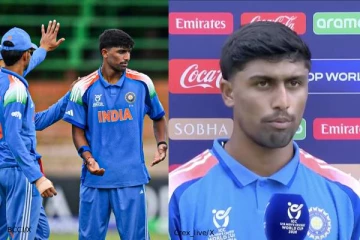 U19 உலகக்கிண்ணம்: 5 விக்கெட்டுகளை சாய்த்த இந்திய வீரர்..ஸ்டம்ப் பறந்த வீடியோ