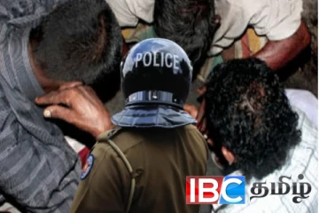 யாழ்ப்பாணம் நகர் பகுதியில் கைது செய்யப்பட்ட இளைஞர்கள்