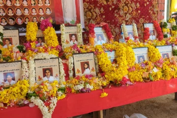 வடக்கில் உணர்வுபூர்வமாக கடைப்பிடிக்கப்பட்ட செஞ்சோலை படுகொலையின் 17ஆம் ஆண்டு நினைவேந்தல் (காணொளி)