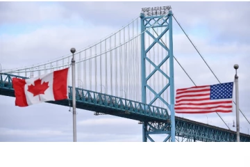 கனடாவிலிருந்து அமெரிக்காவுக்கான தரை வழி பயணிகள் எண்ணிக்கையில் பாரிய வீழ்ச்சி