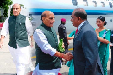 இன்று இலங்கை வரும் இந்தியப் பாதுகாப்பு அமைச்சர் ராஜ்நாத் சிங்