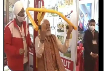 “அதாவது என்னன்னா..ஆரோக்கியம் ரொம்ப முக்கியம்” - ஜிம்மில் மாஸ் லிஃப்டிங் செய்யும் பிரதமர் மோடி, வைரலாகும் வீடியோ!