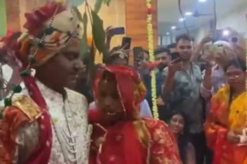 மருத்துவமனையில் நடந்த திருமணம்: வெளியாகியுள்ள நெகிழவைக்கும் காட்சிகள்