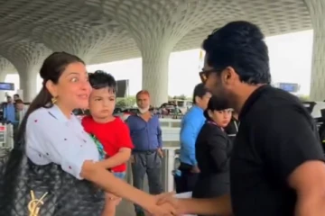 ஏர்போர்ட்டில் எதேச்சையாக சூர்யாவை பார்த்த காஜல் அகர்வால்! கொடுத்த ரியாக்ஷன்.. வைரல் வீடியோ