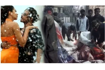 ‘பதான்’ படம் ரிலீஸ் - போஸ்டர்கள் எரித்து நாடு முழுவதும் இந்து அமைப்பினர் போராட்டம்...!