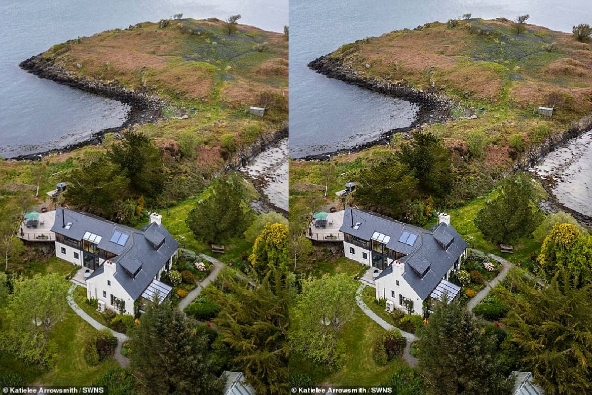 london couple selling scottish island