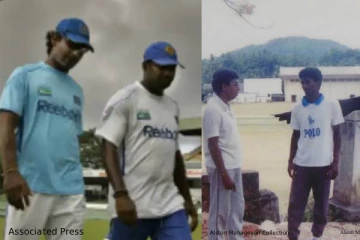 அவரது செல்வாக்கு காலத்தால் அழியாதது! முரளிதரனை வழிநடத்திய பயிற்சியாளர்..குமார் சங்ககாரா இரங்கல்