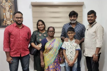 புற்றுநோயால் பாதிக்கப்பட்ட சிறுவனின் ஆசையை நிறைவேற்றிய நடிகர் விஜய் சேதுபதி - நெகிழ்ச்சியில் கண் கலங்கிய குடும்பம்!