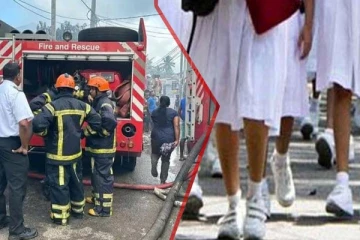 கந்தானையில் பாடசாலைக்குள் நுழைய முற்பட்ட பெற்றோர்களால் பதற்றம்