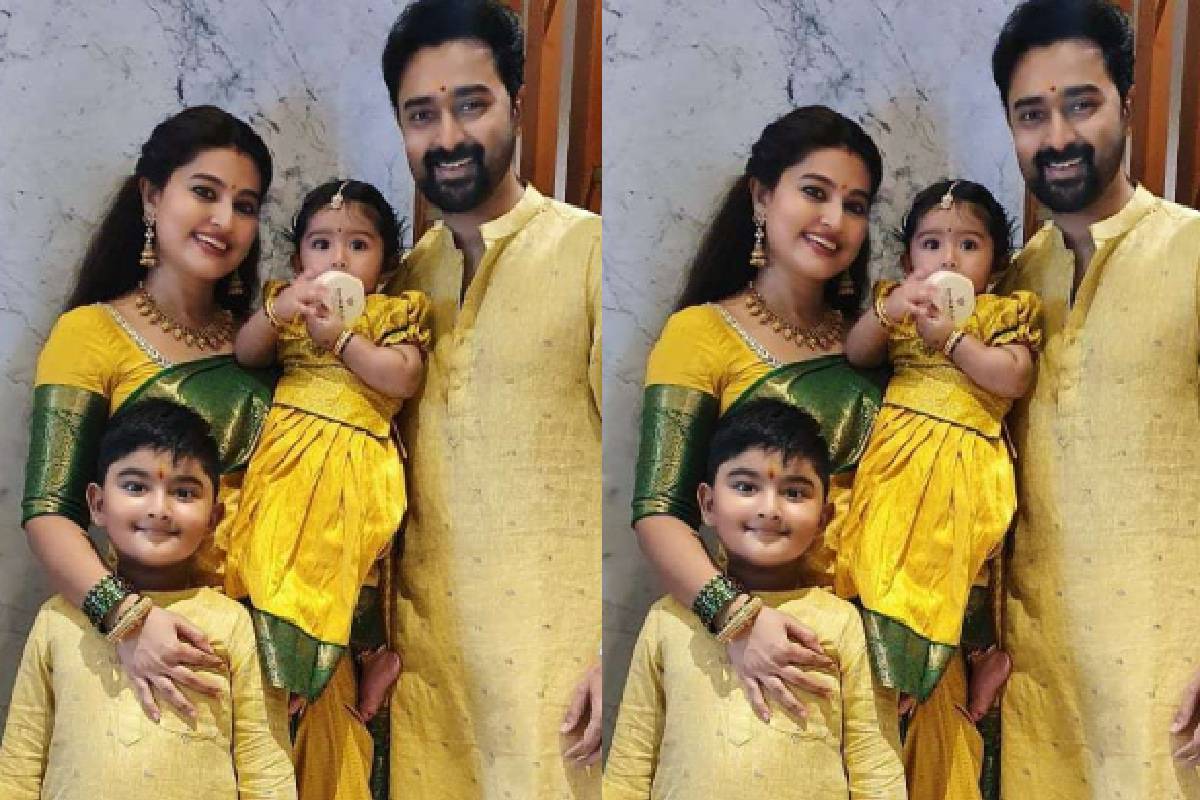 44 வயதிலும் நீச்சல் உடையில் என்ஜாய் செய்யும் சினேகா! யாருடன் தெரியுமா? | 44 Years Old Actress Sneha Swimsuits Photo Viral