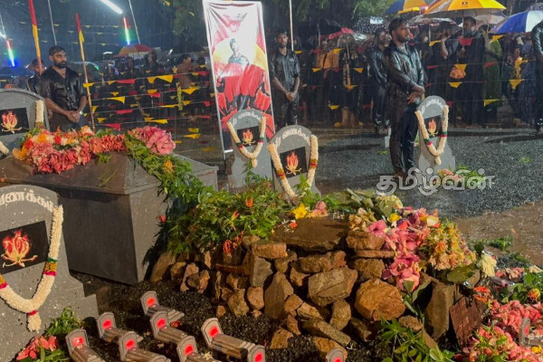 இரணைப்பாலை துயிலுமில்லத்தில் இடம்பெற்ற அஞ்சலி நிகழ்வு | Tribute Ceremony Held At Iranapalai Thuyilumillam