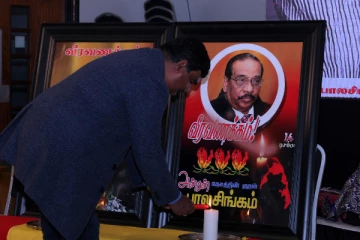 அரசியல்துறை ஐக்கிய இராச்சியத்தின் ஏற்பாட்டில் தேசத்தின் குரலுக்கு 16ம் ஆண்டு நினைவு வணக்கம்!
