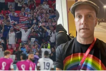 ஓரினச்சேர்க்கை: கால்பந்து போட்டியில் பத்திரிக்கை நிரூபரை டீசர்ட்டை கழற்ற சொன்ன கொடுமை!