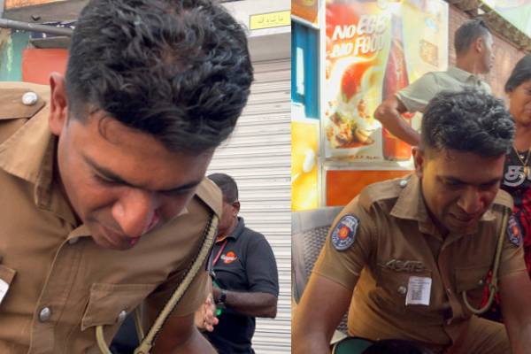 வீதித்தடையை உடைத்துக்கொண்டு ஆர்ப்பாட்டக்காரர்கள் நீதிமன்றுக்குள் செல்ல முயற்சி | Ranils Arrest Security Tightened Fort Magistrate