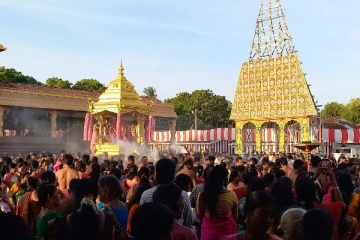 நல்லூர் கந்தசுவாமி ஆலய வளாகத்தில் பொலிஸார் தீவிர கண்காணிப்பு நடவடிக்கை(Photos)