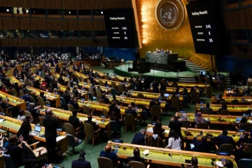 ரஷ்யாவுக்கு எதிரான ஜ.நாவின் தீர்மானத்தை புறக்கணித்த 38 நாடுகள்!