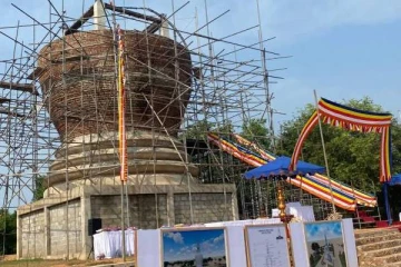 தையிட்டி விகாரையை அகற்ற கோரி கவனயீர்ப்புப் போராட்டம்